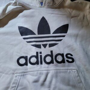 Adidas Trefoil Hoodie white size Small